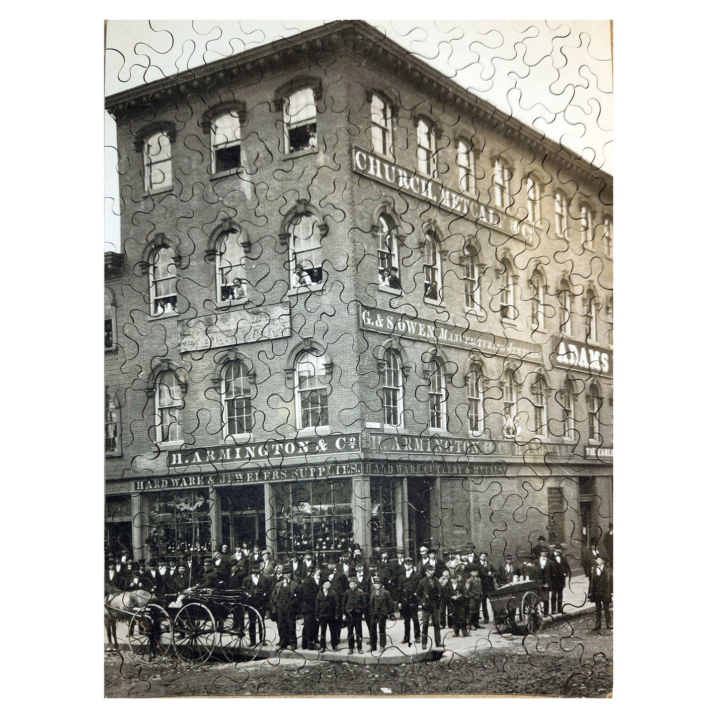 912-02 Weybosset & Dorrance Street, Providence RI 1880's