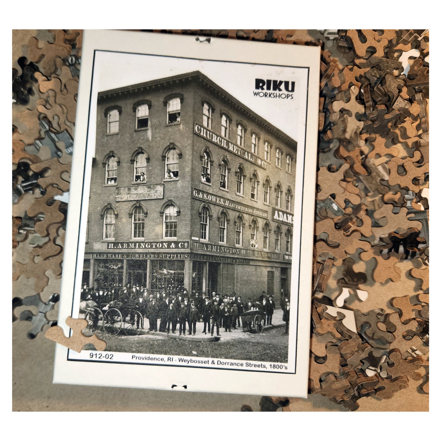 912-02 Weybosset & Dorrance Street, Providence RI 1880's