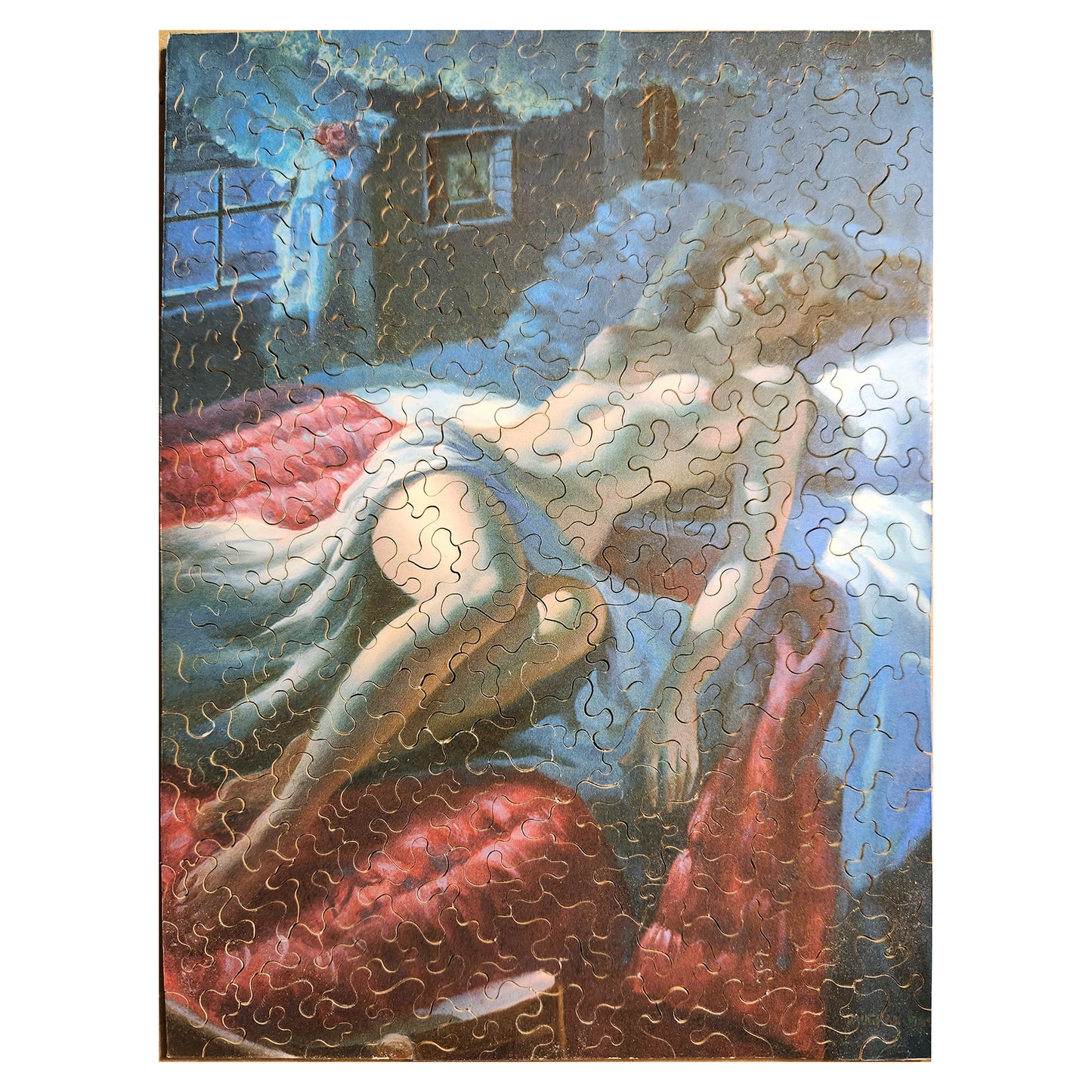 912-04 Nude in Moonlight - Alden Bass Vaughn