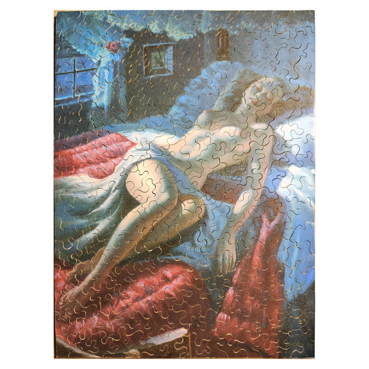 912-04 Nude in Moonlight - Alden Bass Vaughn