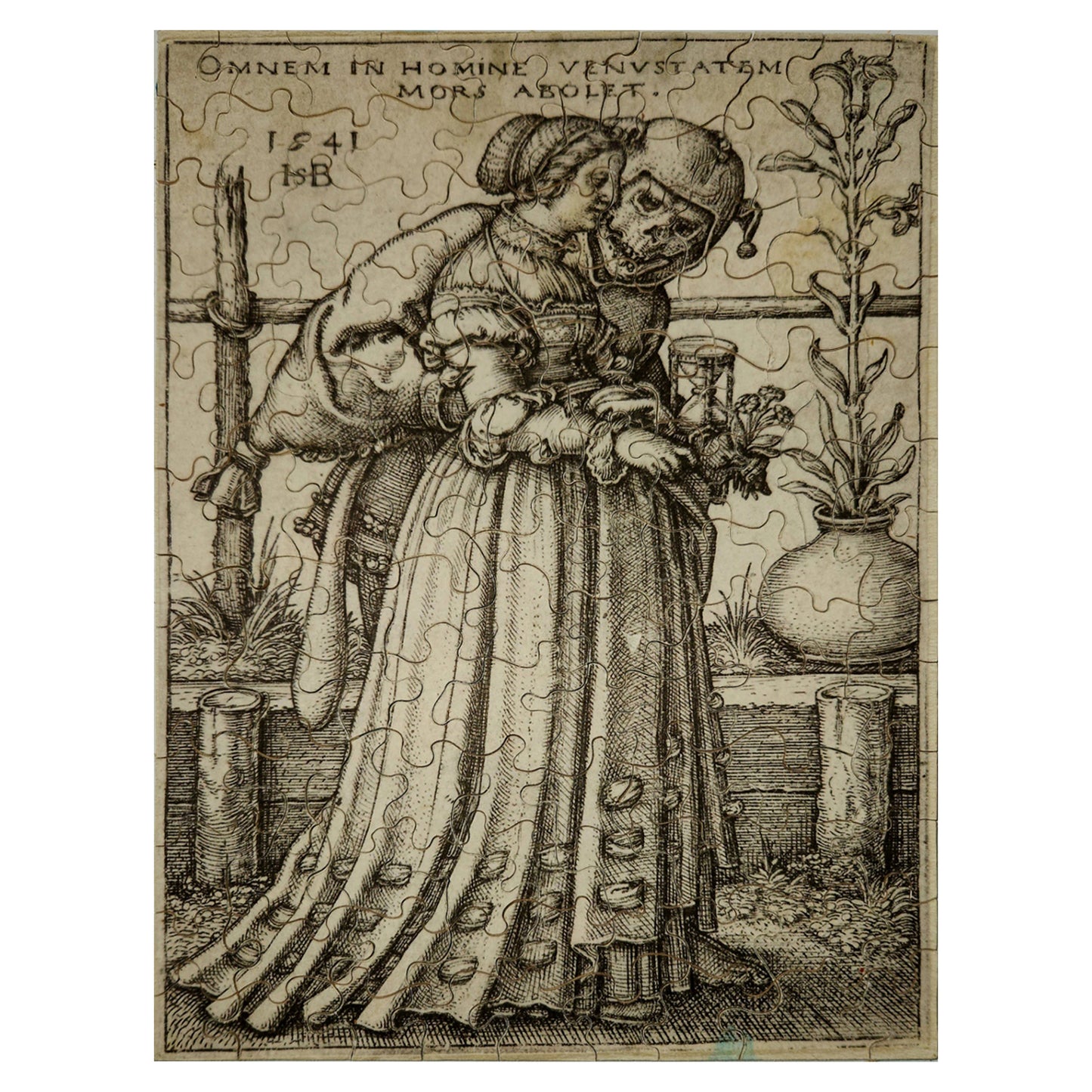 912-17 Death and a Woman - Hans Sebold Beham, 1541