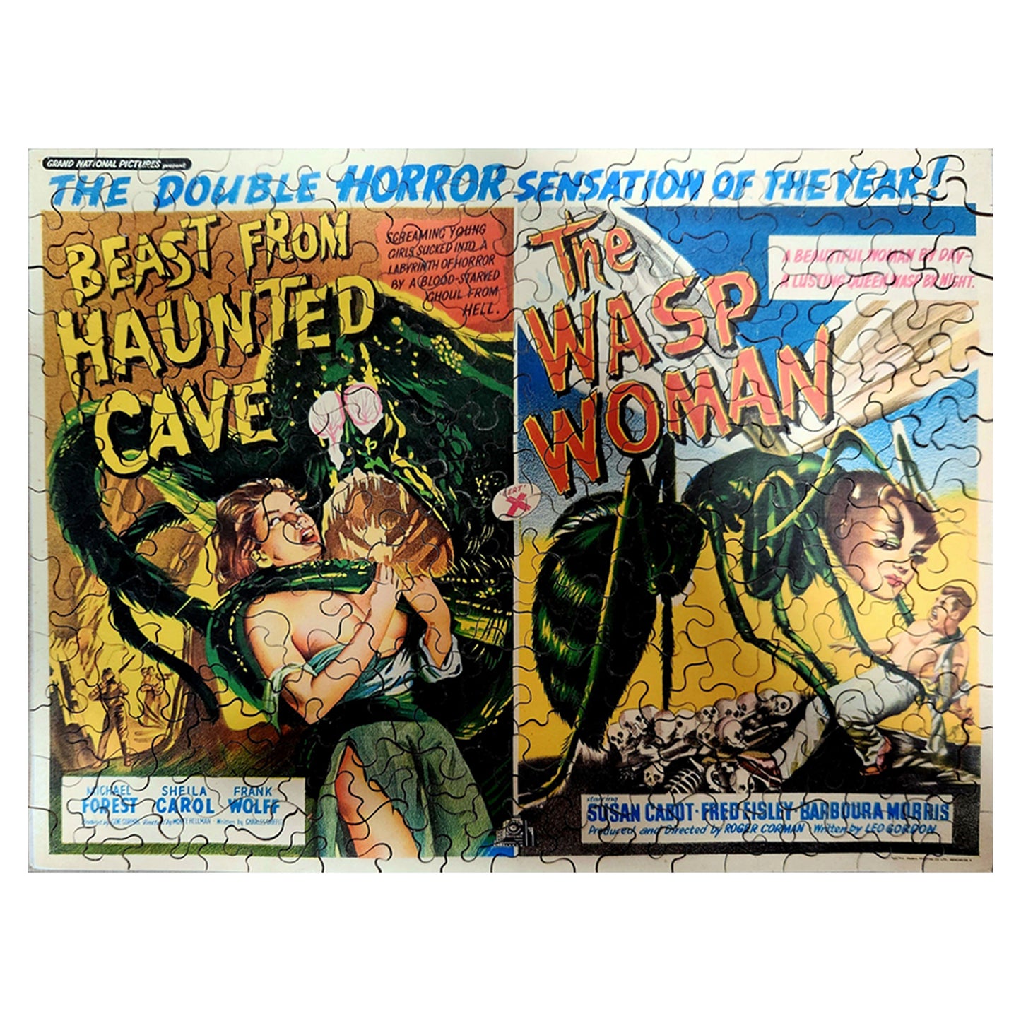 912-184 Beast From Haunted Cave/The Wasp Woman