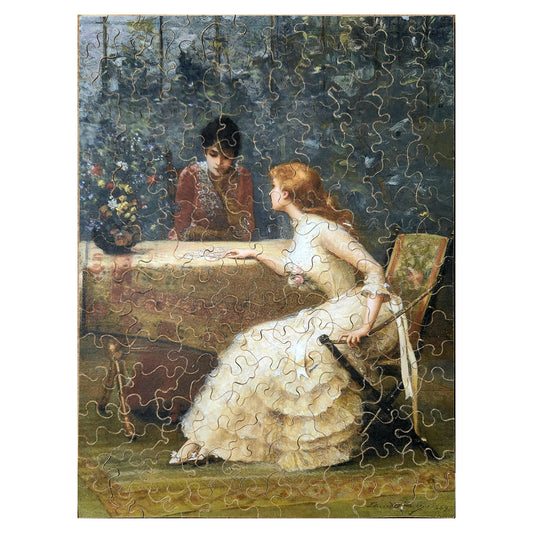 912-62 Asking The Cards - Edouard Bisson 1889