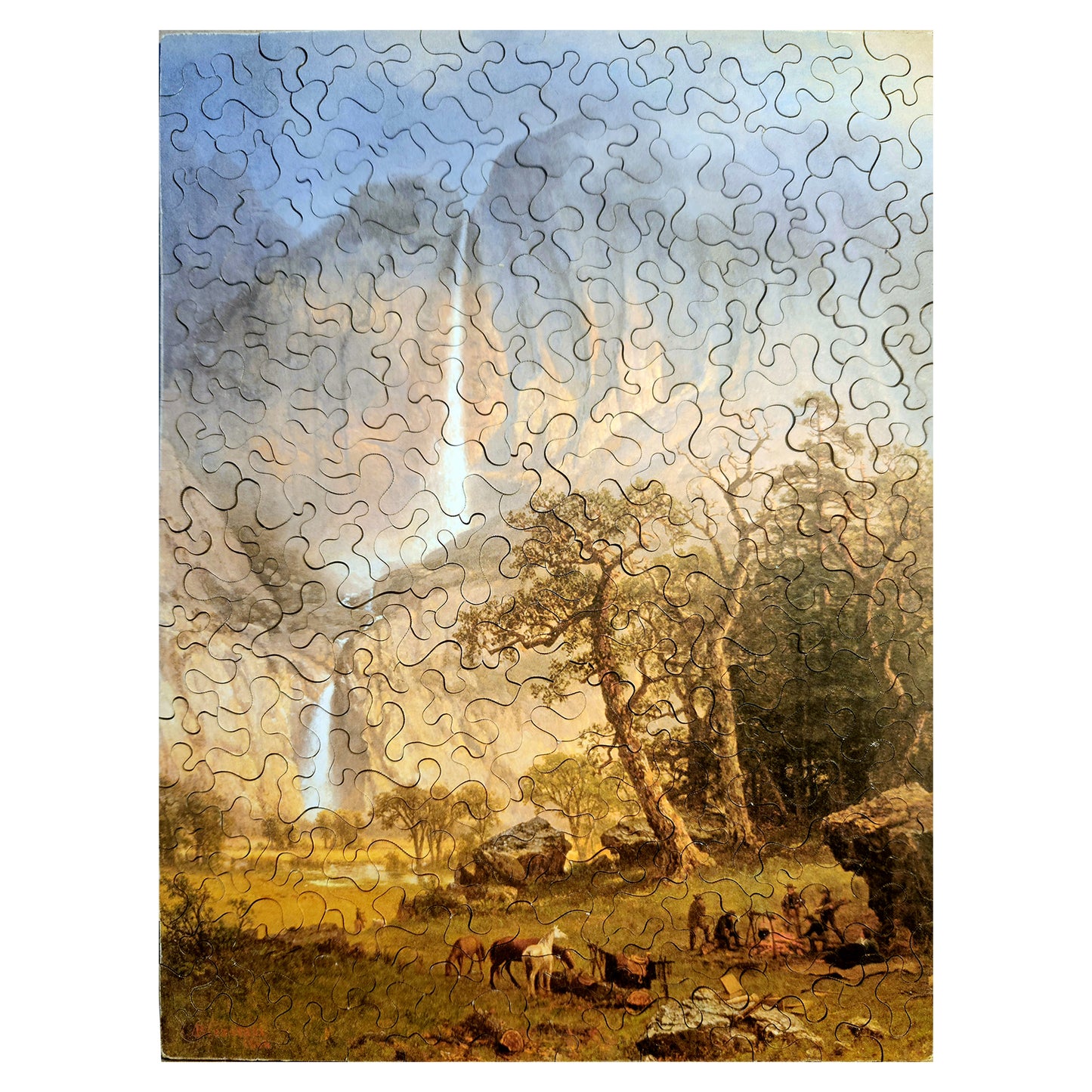 912-92 Cho-Looke, The Yosemite Fall - Albert Bierstadt