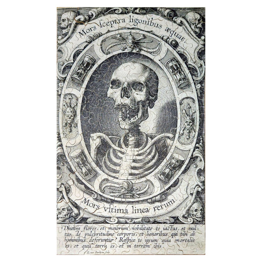 916-148 'Mors Ultima Linea Rerum' - In The End, There is Death' - Philip Galle, 1579