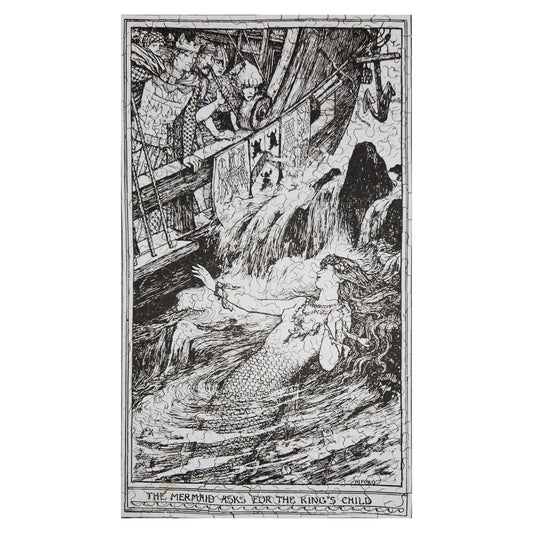 916-211 The Mermaid Asks For the King's Child - Henry Justice Ford