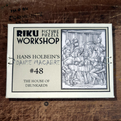 Hans Holbein's Danse Macabre #48: The House of Drunkards