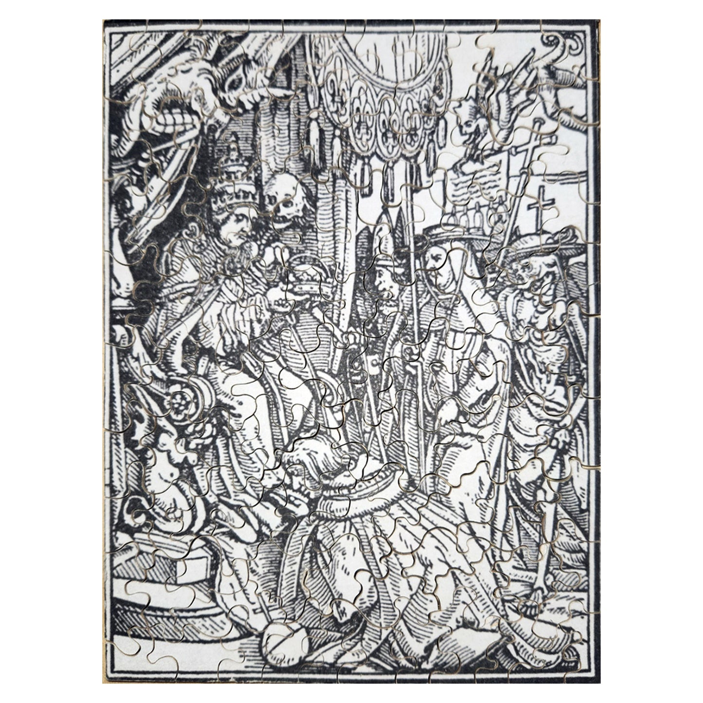 Hans Holbein's Danse Macabre #5: Death and The Pope