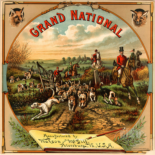 Grand National - Watson & McGill Tobacco Co.