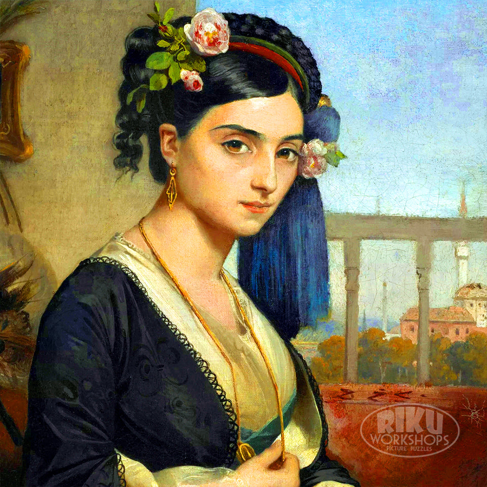 1010-07 Woman of The Orient - Charles Gleyre, 1865