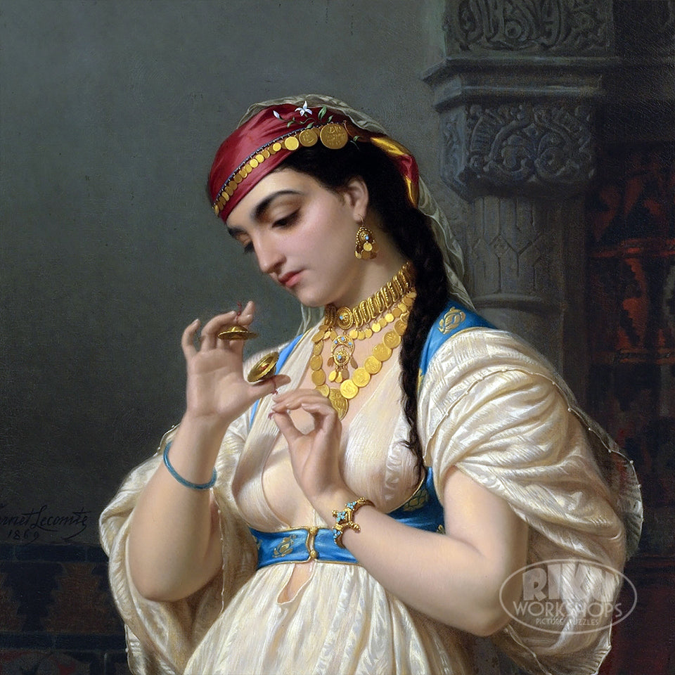 1010-09 Aimee, A Young Egyptian - Emile Vernet-Lecompte, 1869