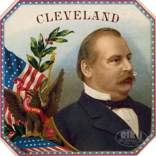 1010-128 Cleveland Cigar Box Art