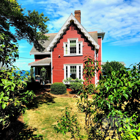 An Old House, Jamestown Island, Rhode Island