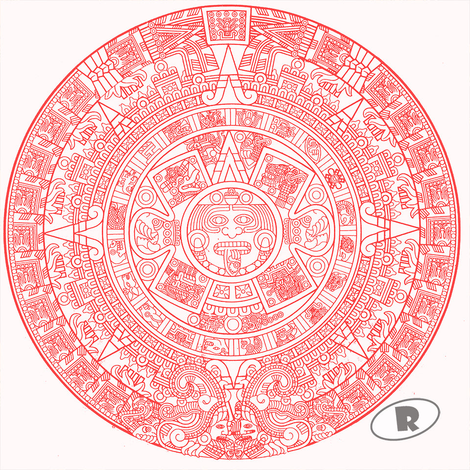 1010-140 Aztec Calendar