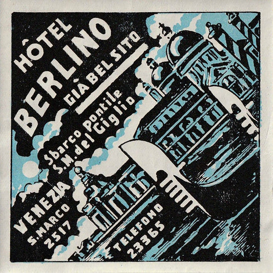 1010-28 Hotel Berlino - Venezia