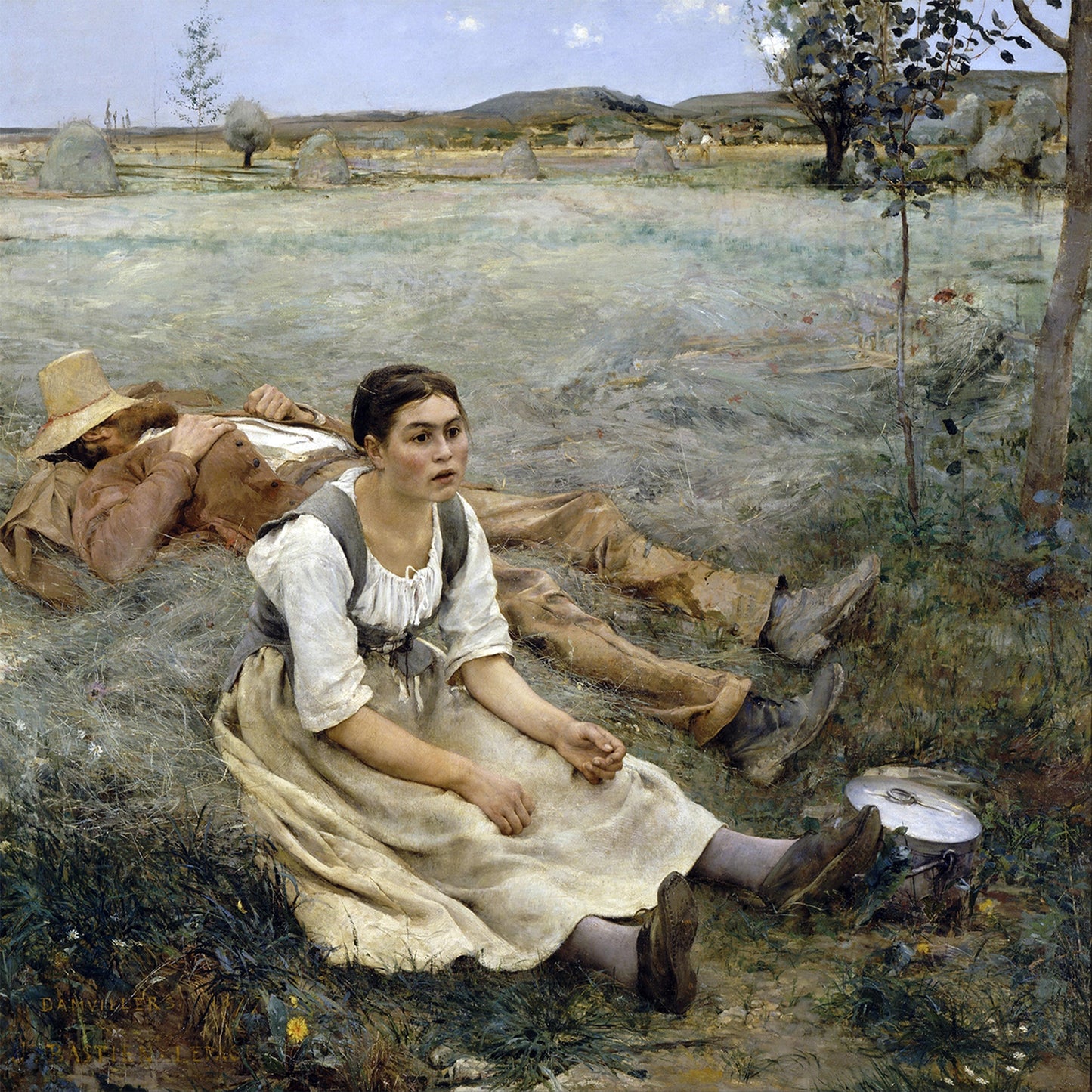 1010-30 The Haymakers - Jules Bastien-Lepage, 1877