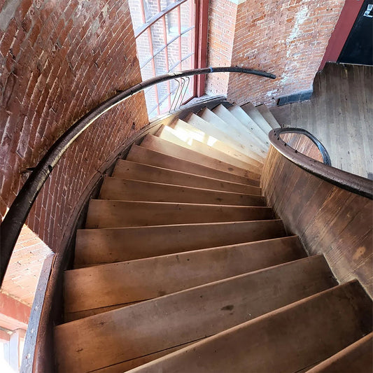 Stairs, Atlantic Mills Tower - Providence RI