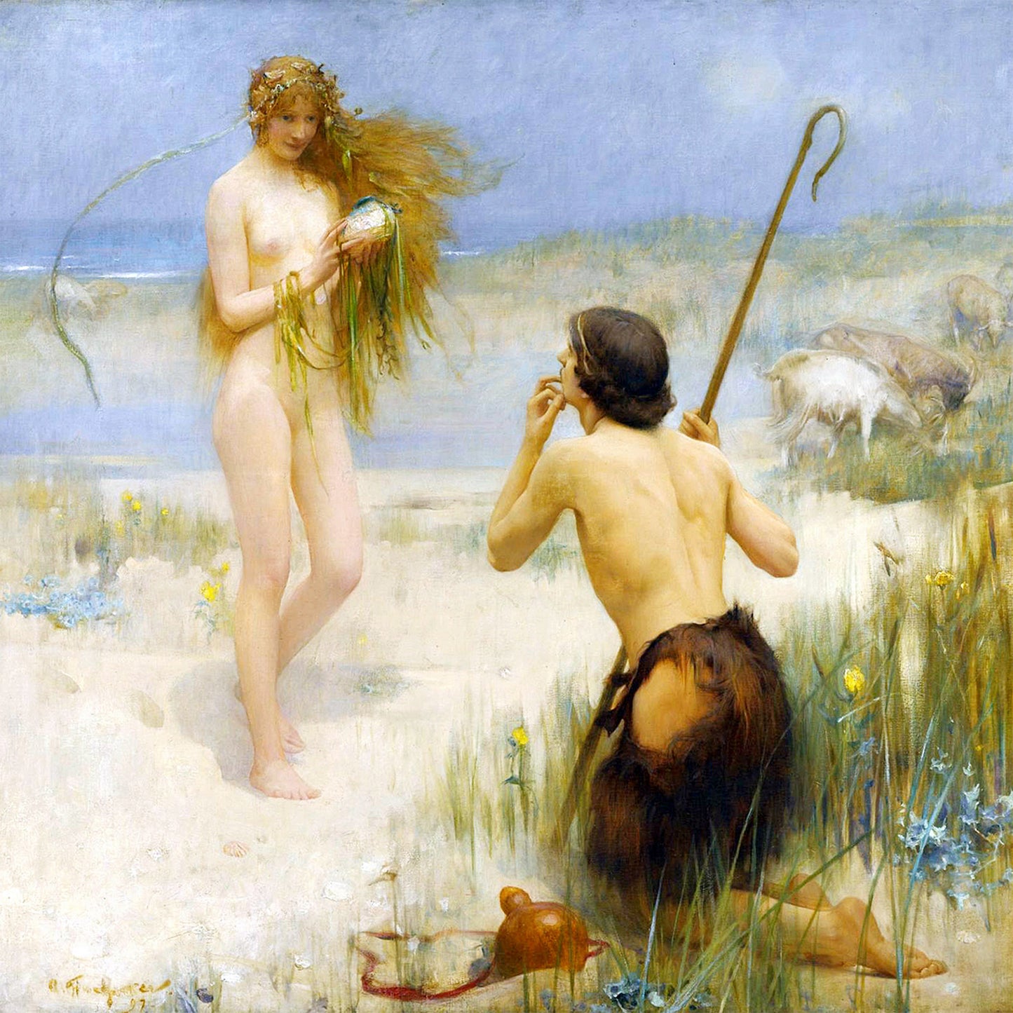 1010-38 The Sea Maid - Arthur Hacker, 1897