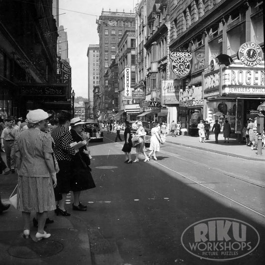 Westminster at Mathewson Street - Providence RI, 1945