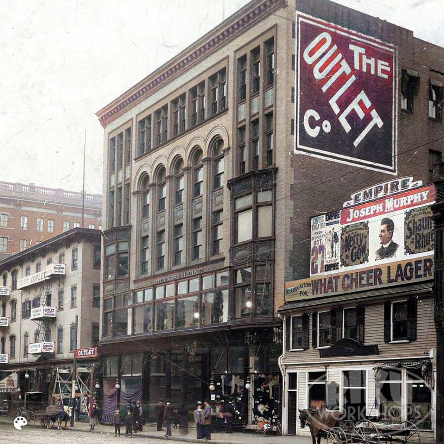 The Outlet Company, Weybosset Street - Providence RI, 1902