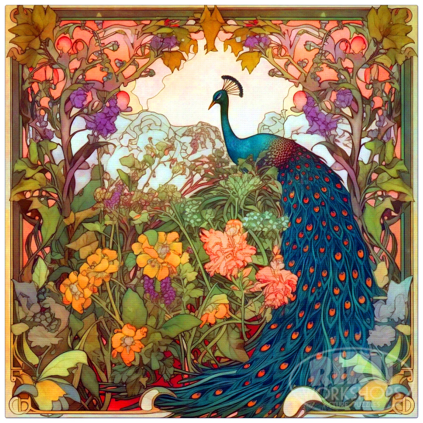 1010-67 Peacock