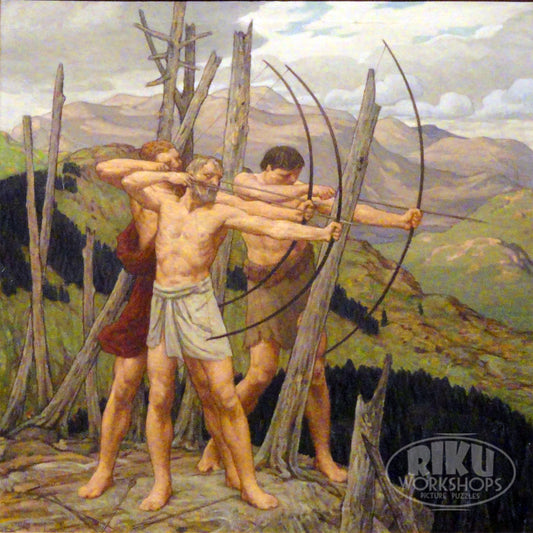 1010-98 The Archers - Bryson Burroughs, 1917