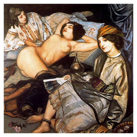 1010-159 The Harem - Emile Bernard
