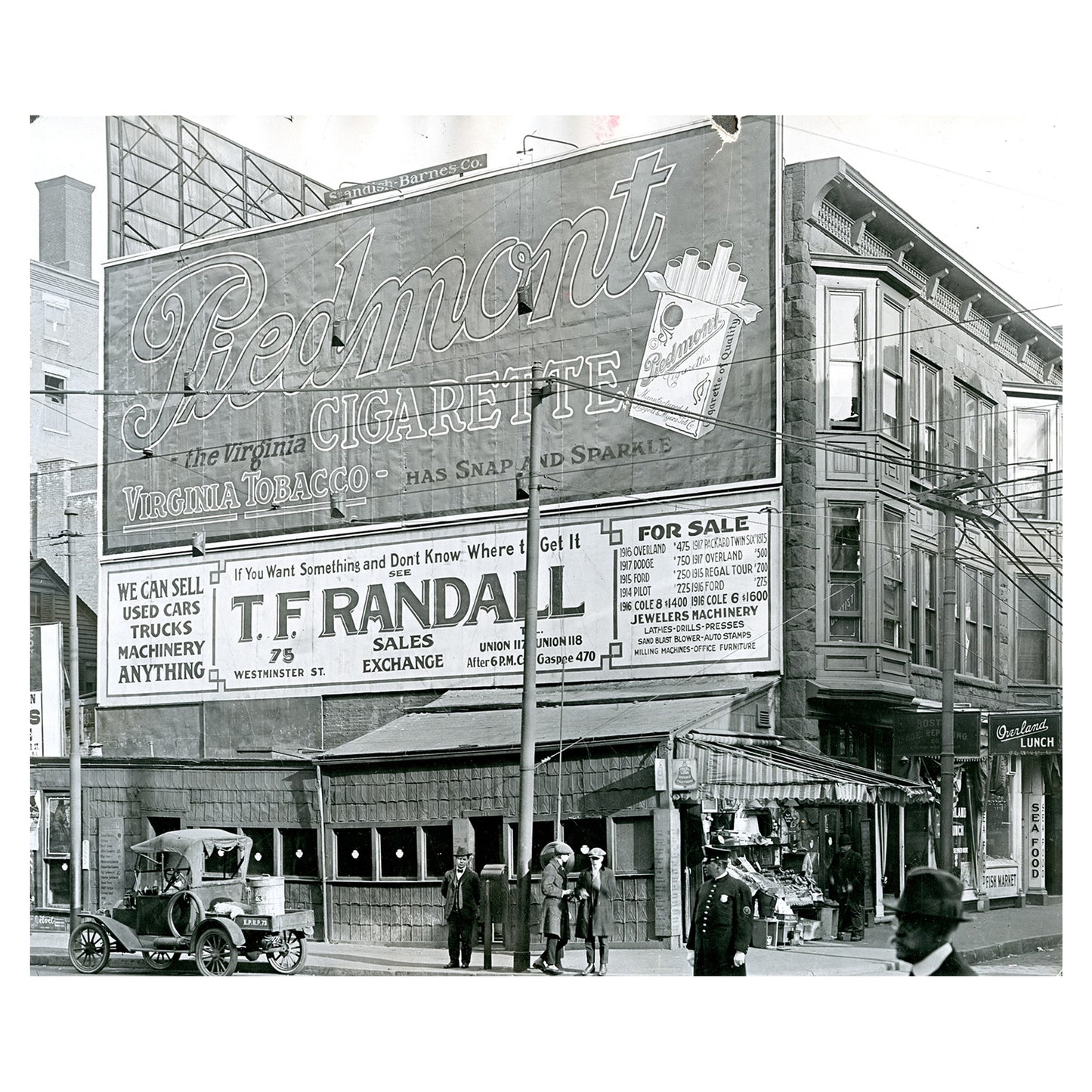 1012-12 Mathewson & Washington Streets, Providence RI 1917