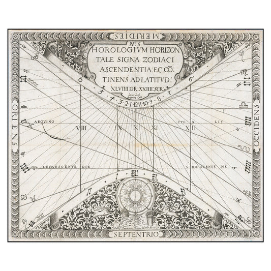 Franz Ritter's Sundial Design No. 5, 1640