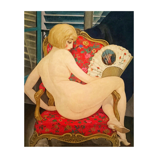 1013-06 Lili, Hot Summer - Gerda Wegener, 1924