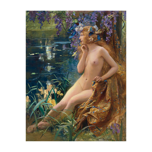 1013-11 Water Nymph - Gaston Bussiere, 1927