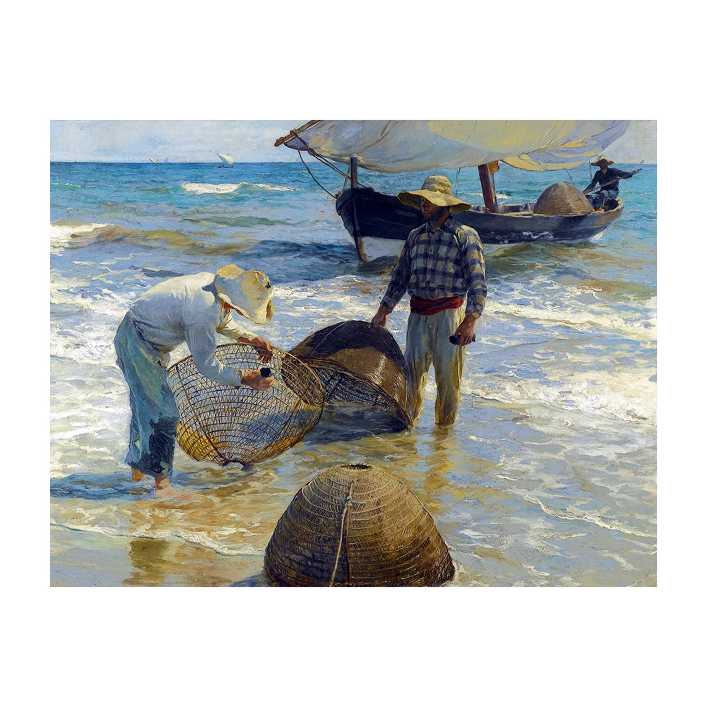 1013-26 Valencian Fishermen - Joaquin Sorolla Y Bastida, 1895