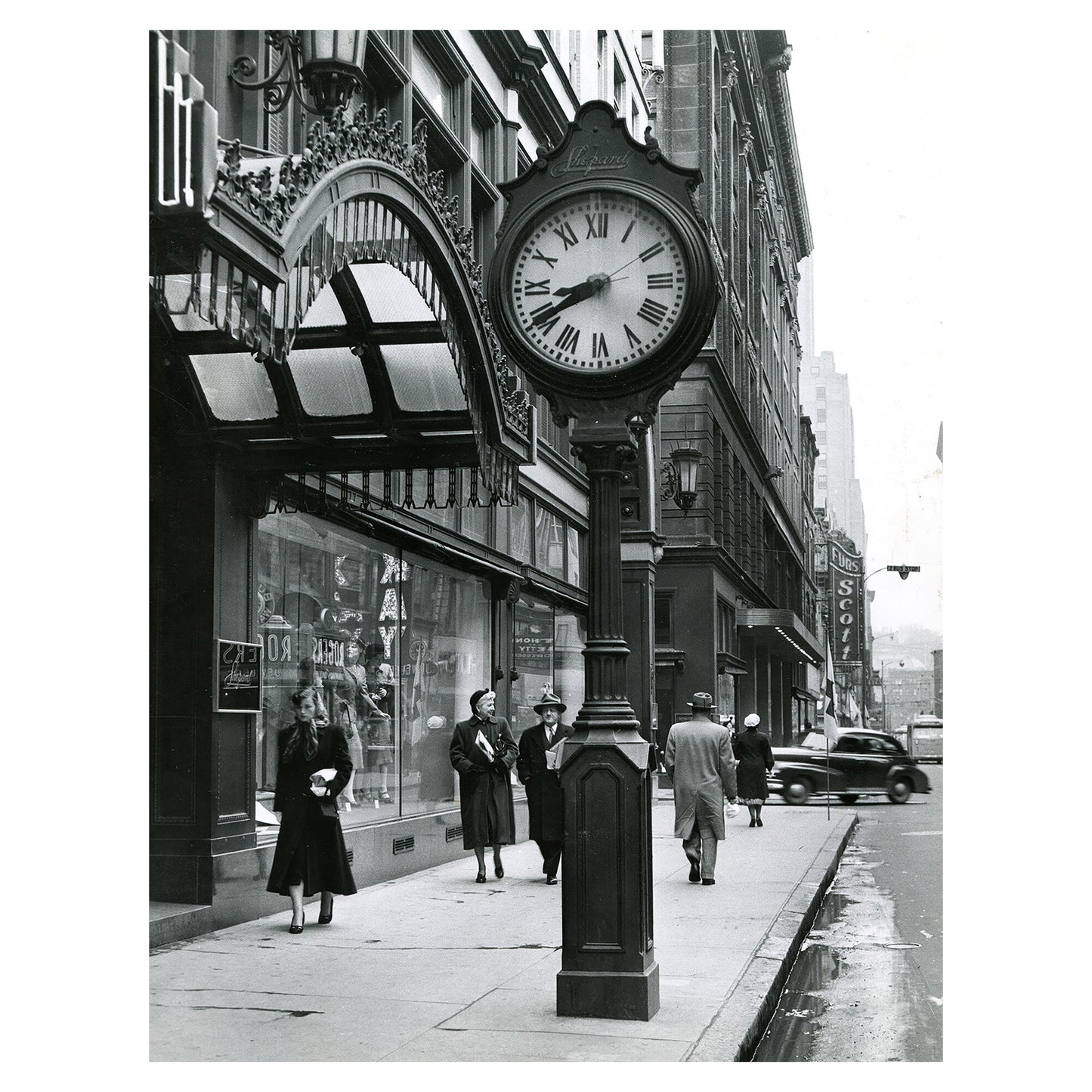 The Shepard's Clock, Providence RI 1951