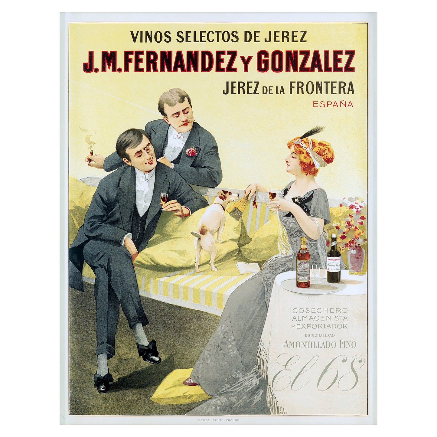 1013-75 Vinos Selectos De Jerez J.M. Fernandez y Gonzalez, Espana
