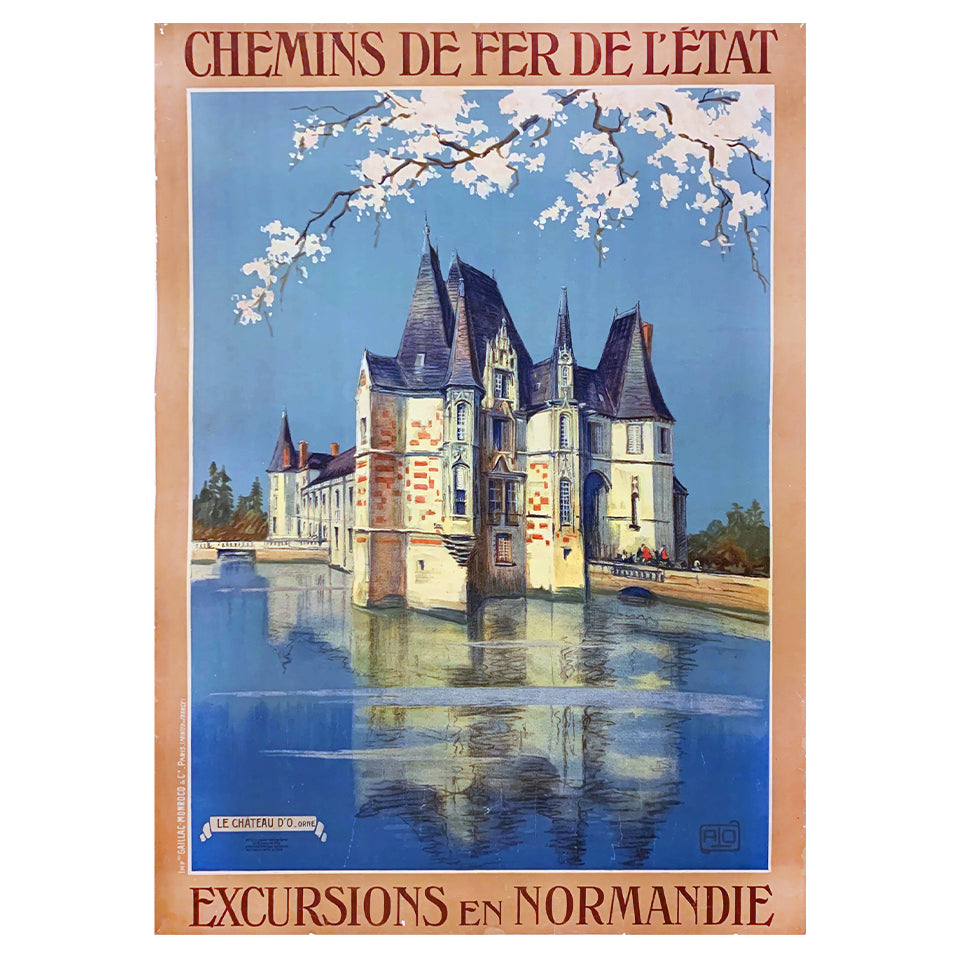 1014-107 Chemins De Fer De L'Etat - Excursions En Normandie