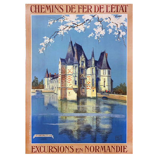 1014-107 Chemins De Fer De L'Etat - Excursions En Normandie