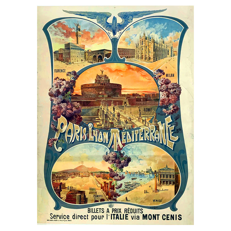 1014-108 PLM - Paris Lyon Mediterrannee - Billets A Prix reduits