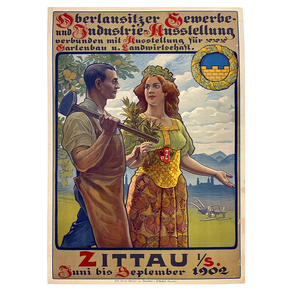 1014-111 Oberlansitzer Gewerbe Und Industrie Ausstellung, 1904