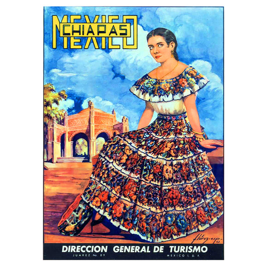 1014-124 Direccion General De Turismo - Chiapas Mexico