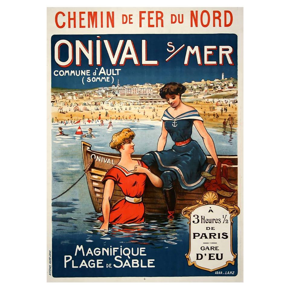 1014-127 Chemin De Fer Du Nord - Onival S/Mer