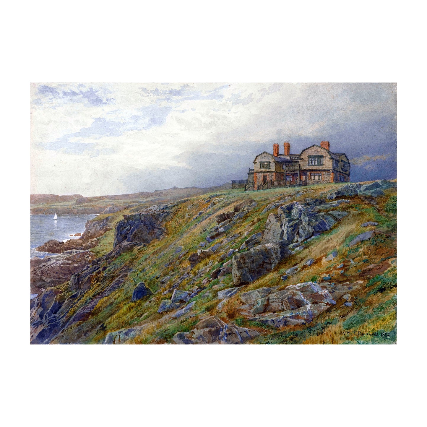 1014-15 Graycliff - William Trost Richards, 1885 (Newport, RI)