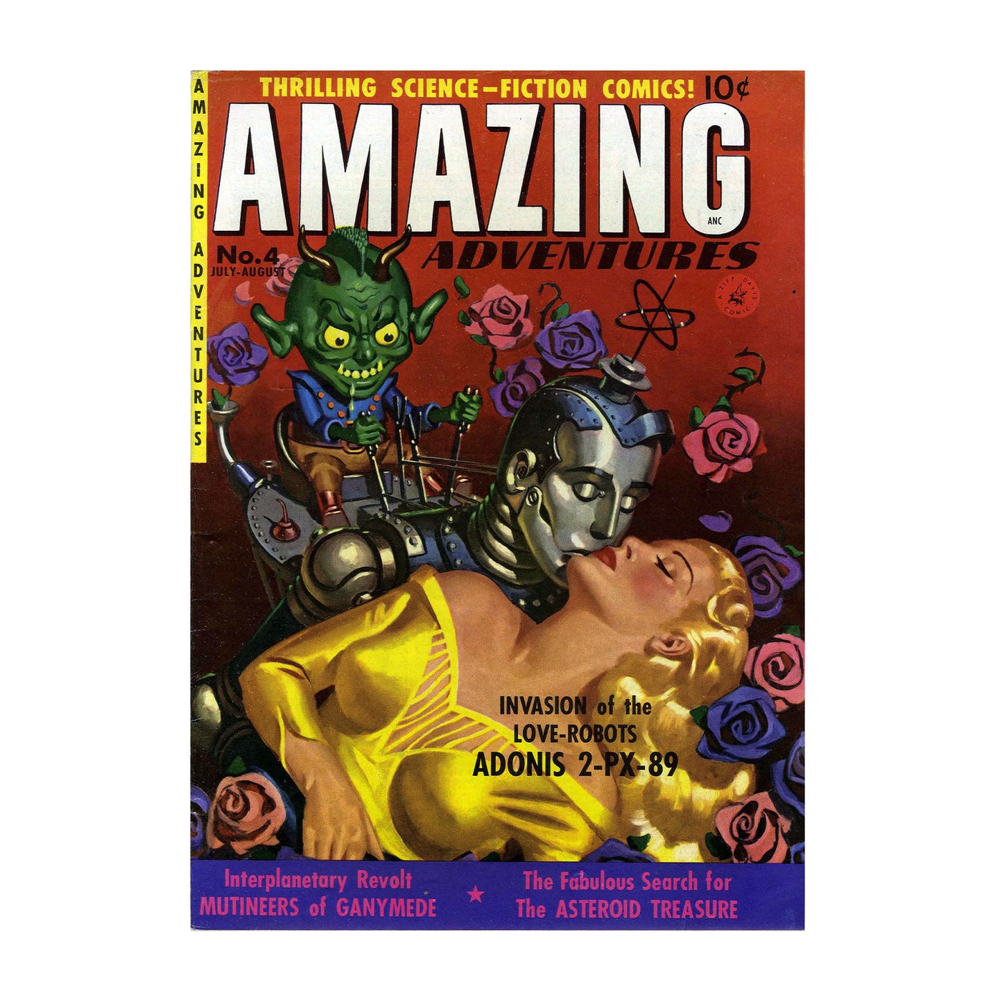 1014-24 Amazing Adventures #4 - Ziff-Davis 1951