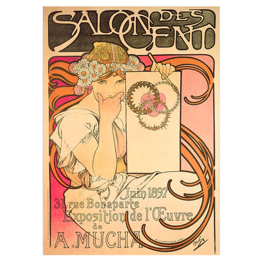 1014-49 Salon Des Cent, June 1897 - Alphonse Mucha