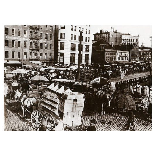 Market Square, Providence RI, 1880's