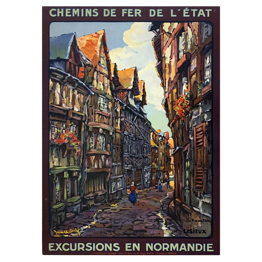 1014-87 Chemins De Fer De L'Etat - Excursions En Normandie