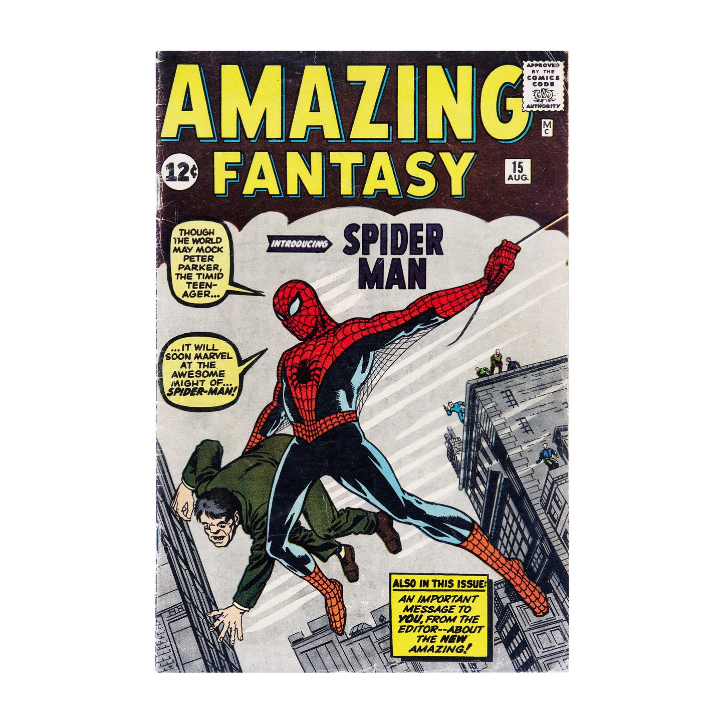 1015-04 Amazing Fantasy #15, Marvel Comics 1962