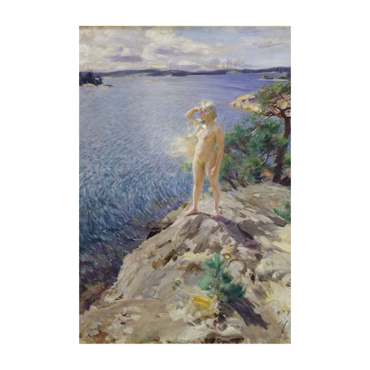 1015-05 In The Skerries - Anders Zorn