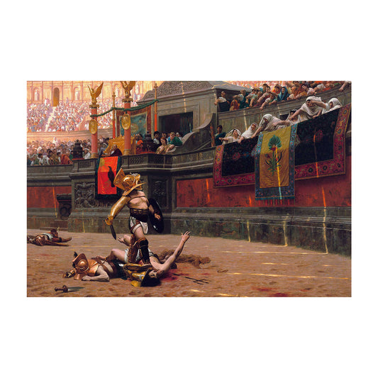 1015-07 Pollice Verso - Jean-Leon Gerome 1872