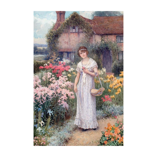 1015-114 The Old Manse Garden - William Affleck