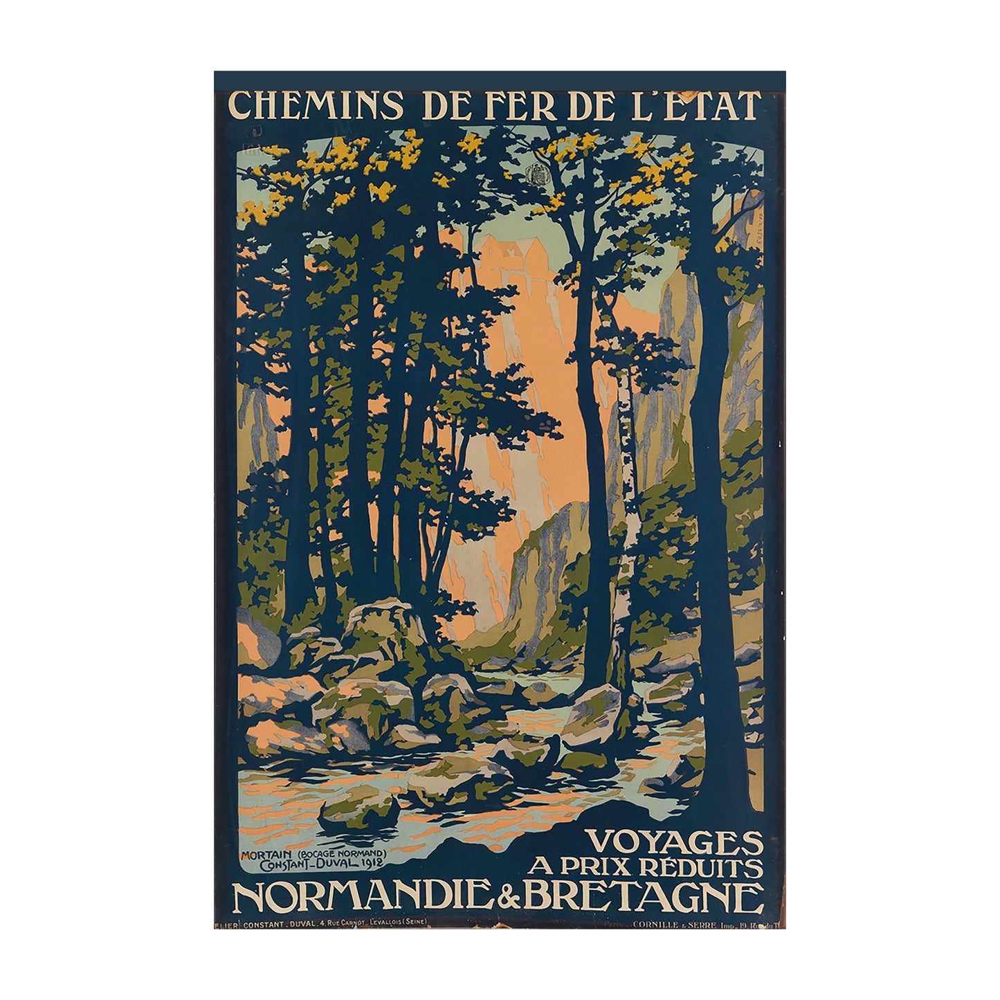 1015-145 Chemins De Fer De L'Etat - Normandie & Bretagne